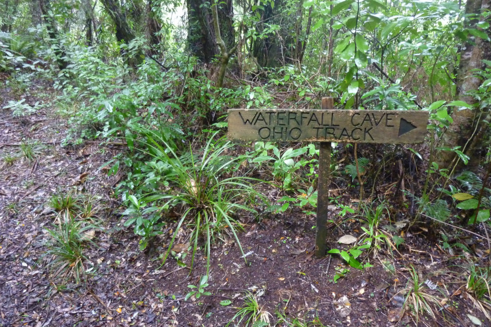 trail sign for top of ohio track