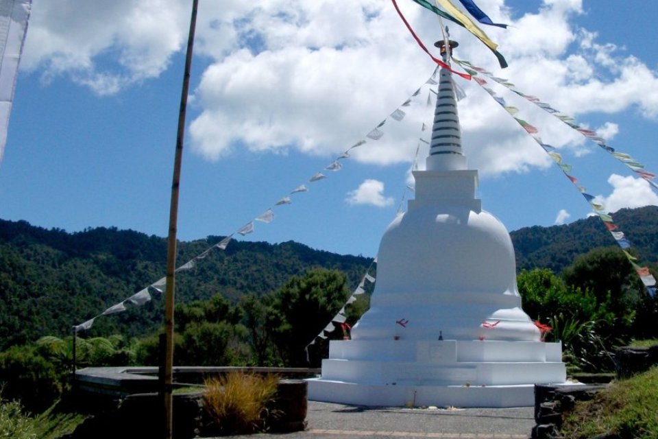 Some of the Auckland sangha at our centre (ABC)