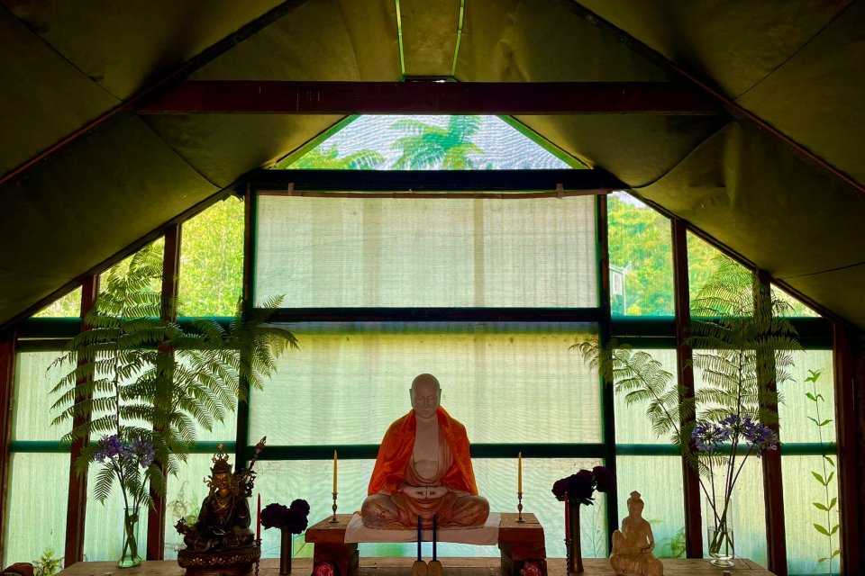 Some of the Auckland sangha at our centre (ABC)